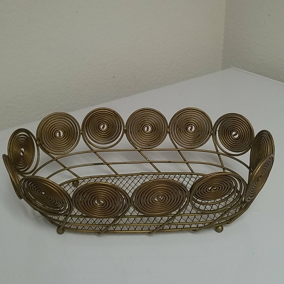 Other - Wired gold basket